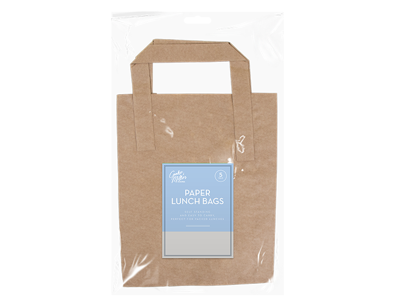 Paper Lunch Bag 5pk